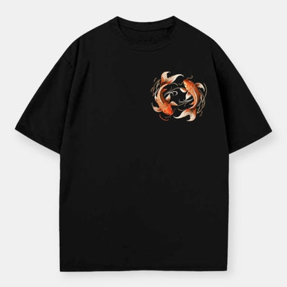 The Koi Charm 2 Sided Retro T-Shirt