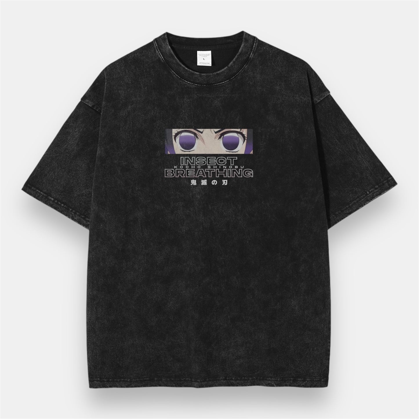 Venomous Grace Shinobu 2 Sided Vintage Oversize T-Shirt