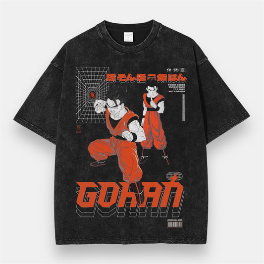 Kame Kid Gohan Vintage Oversize T-Shirt