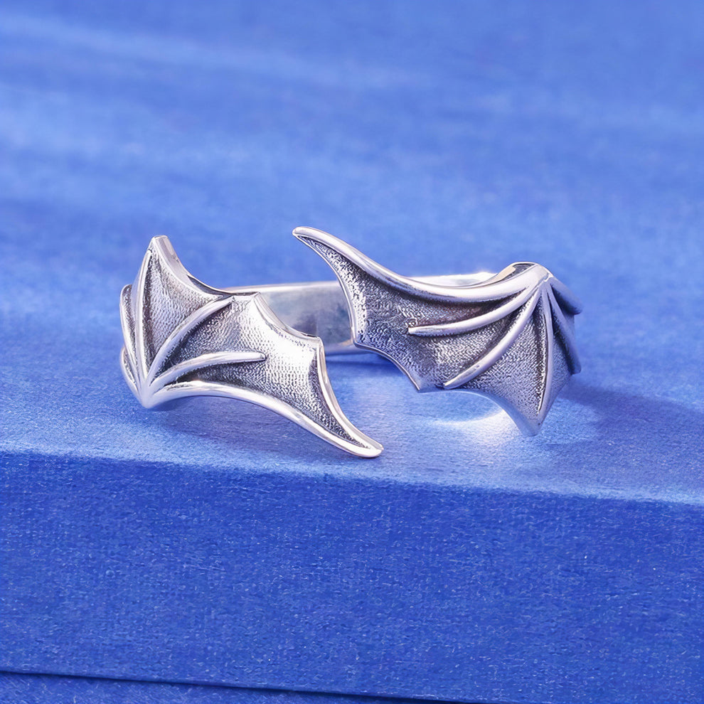 Winged Demon & Angel Rings