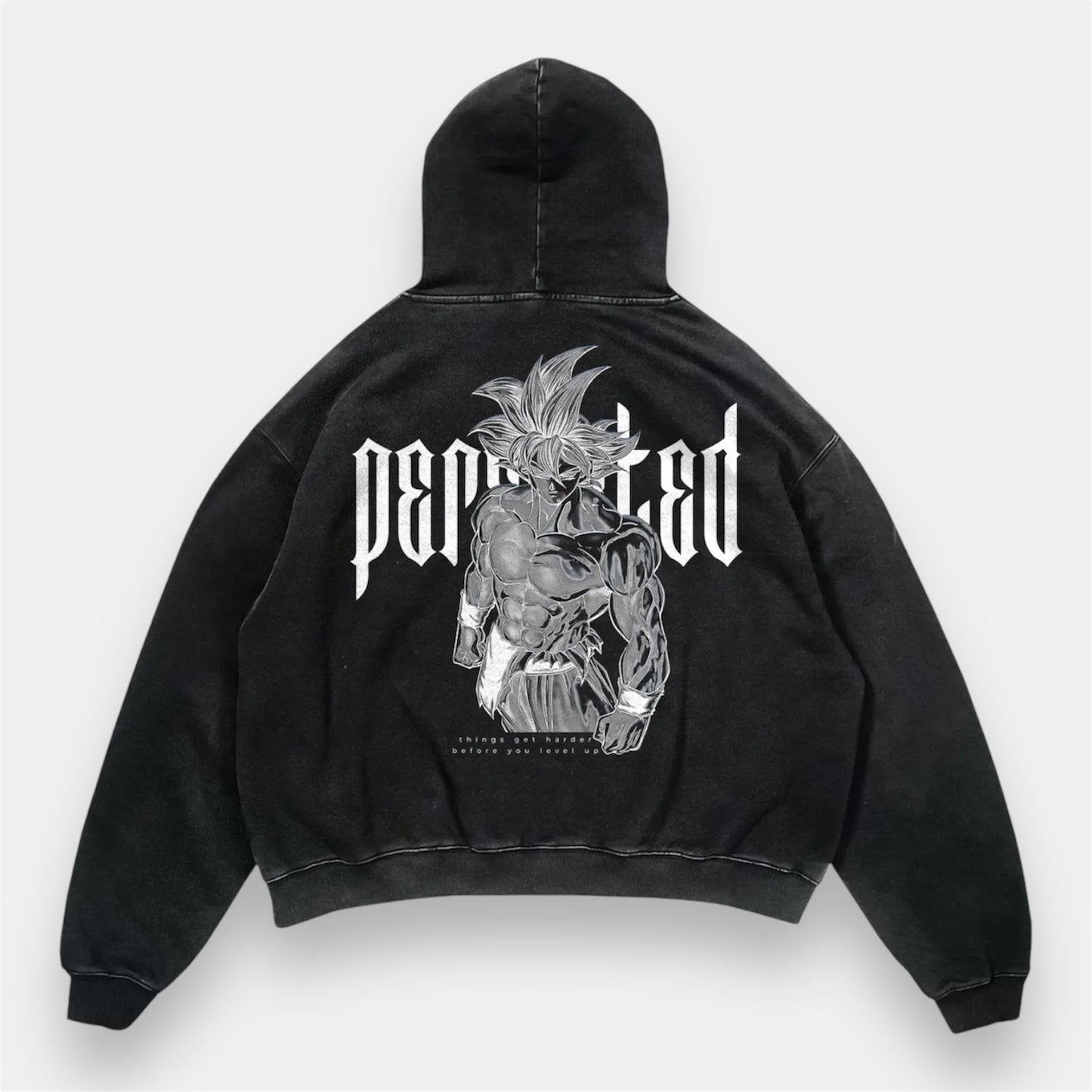 The Perfected Being Son Goku 2 Sided Vintage Hoodie