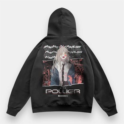 Power Blood Queen 2 Sided Retro Hoodie