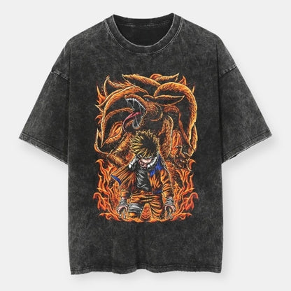 The Jinchuriki Vintage Oversize T-Shirt