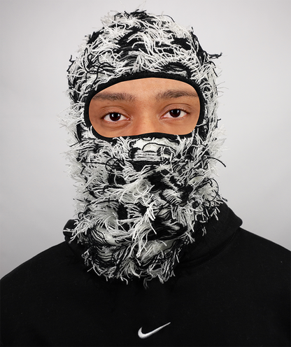 Distressed Balaclava Ski Mask