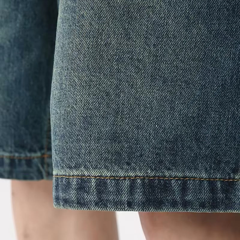 Vintage Simple Jean Shorts