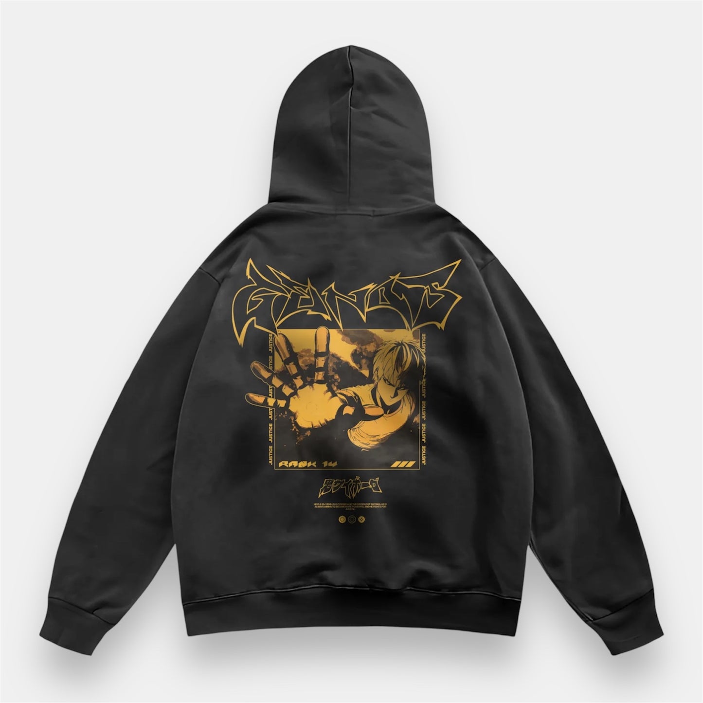 Genos The Robot 2 Sided Retro Hoodie