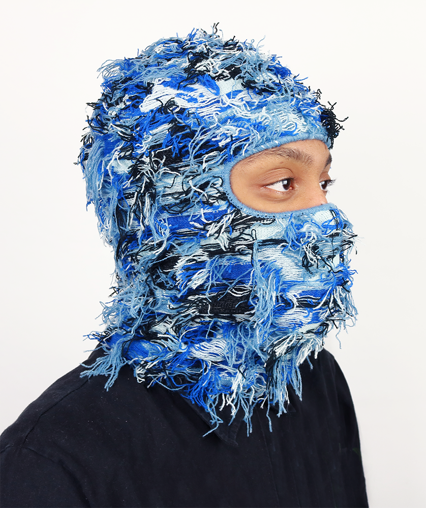 Distressed Balaclava Ski Mask