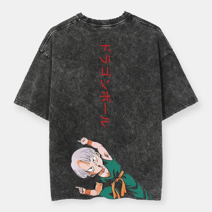 Trunks And Goten Fusion Vintage Oversize T-Shirt