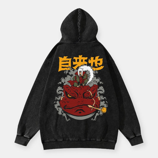 Jiraiya Sage Mode Vintage Hoodie