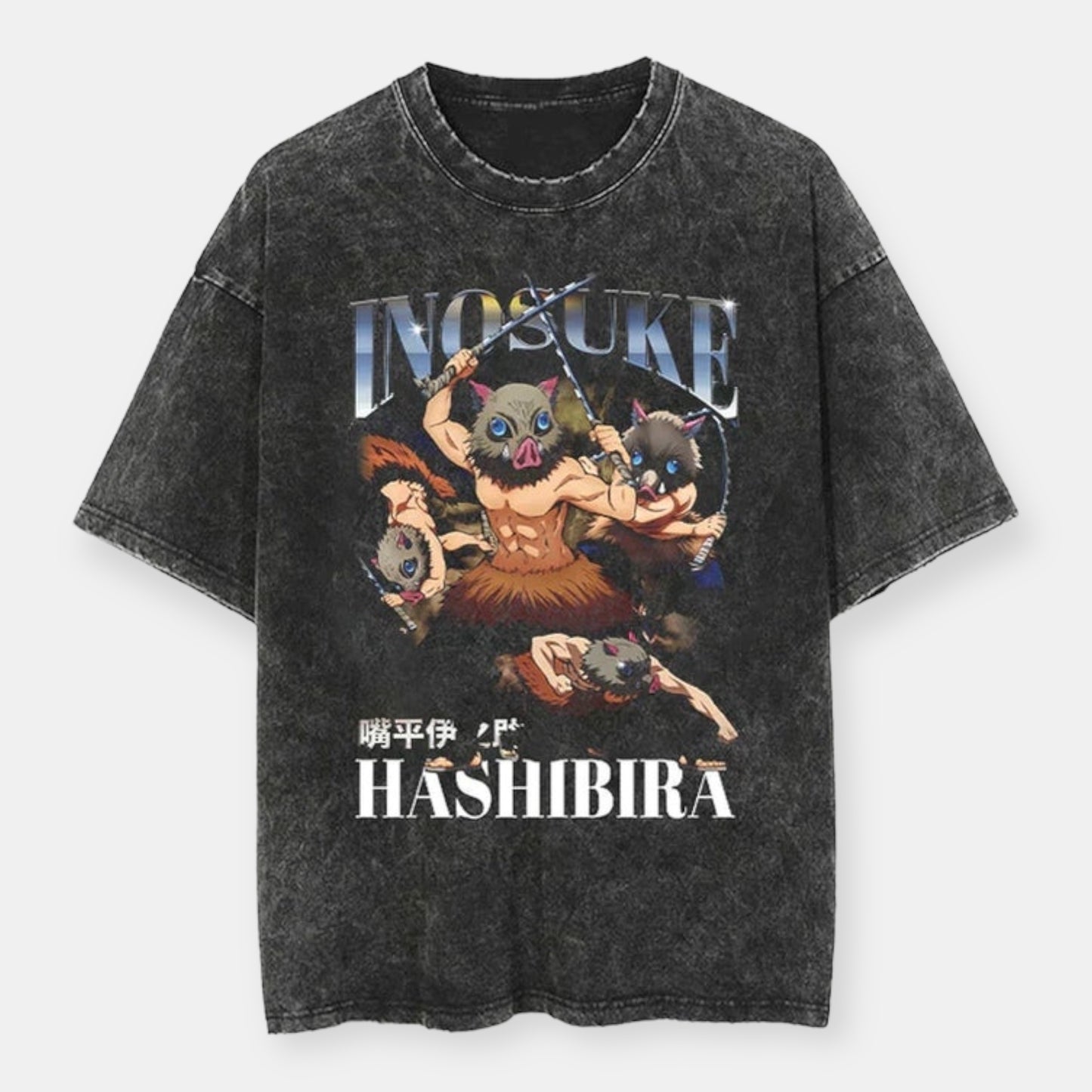 Inosuke Hashibira Vintage Oversize T-Shirt