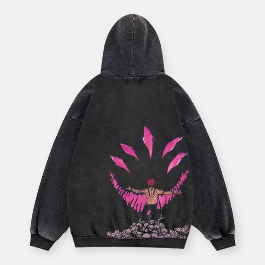 King Of Curses Sukuna Vintage Hoodie