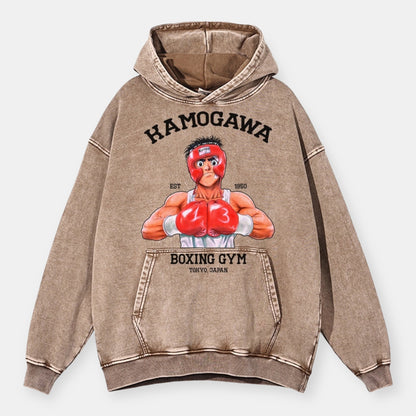 Hajime No Ippo Cloud Vintage Hoodie