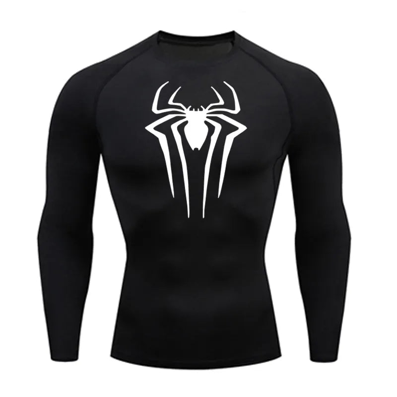 White Spider Compression Shirt