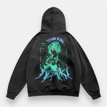 Fubuki Blizzard Of Hell 2 Sided Retro Hoodie