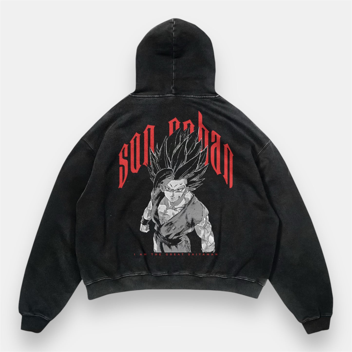 The Most Potential Son Gohan 2 Sided Vintage Hoodie