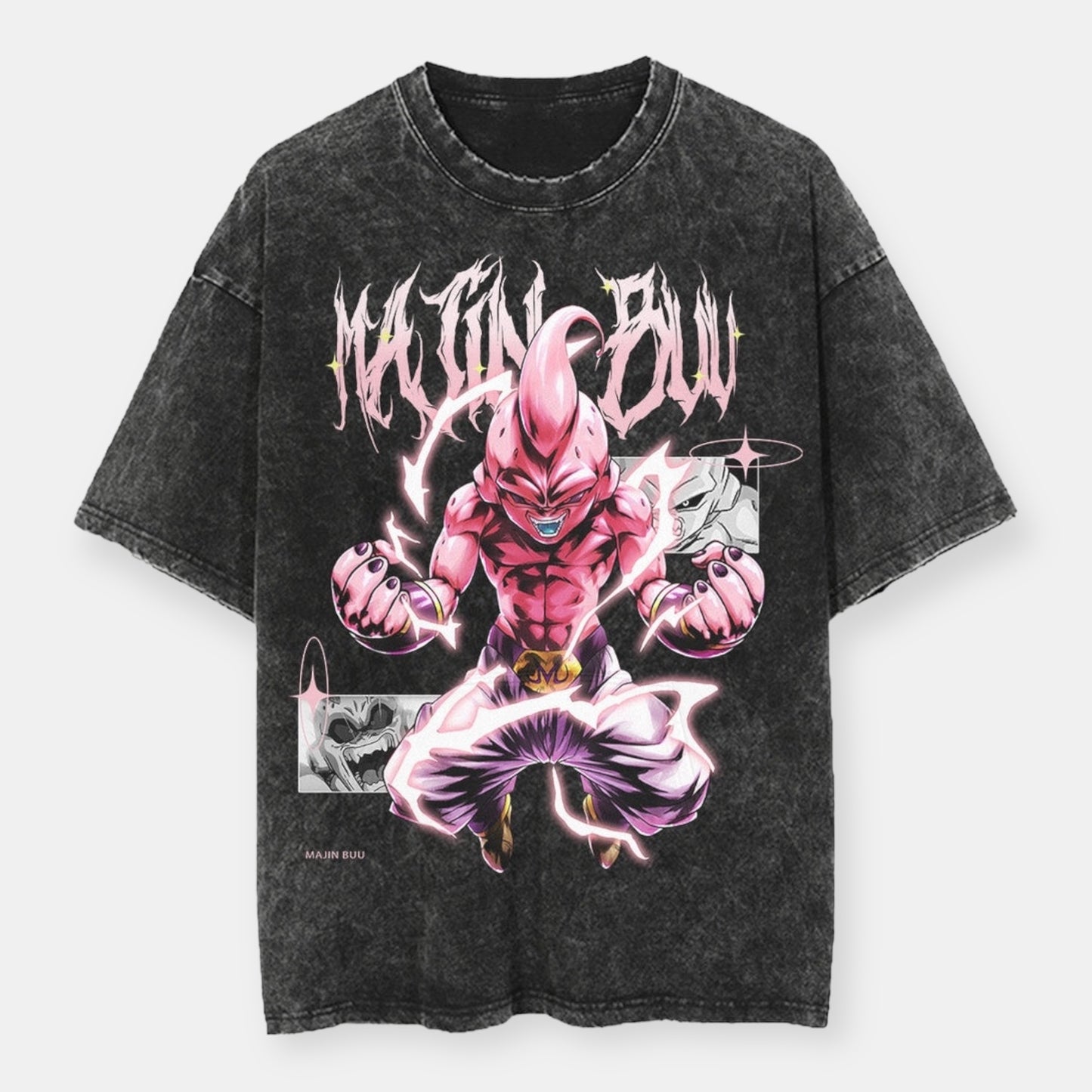 Majin Kid Buu Vintage Oversize T-Shirt