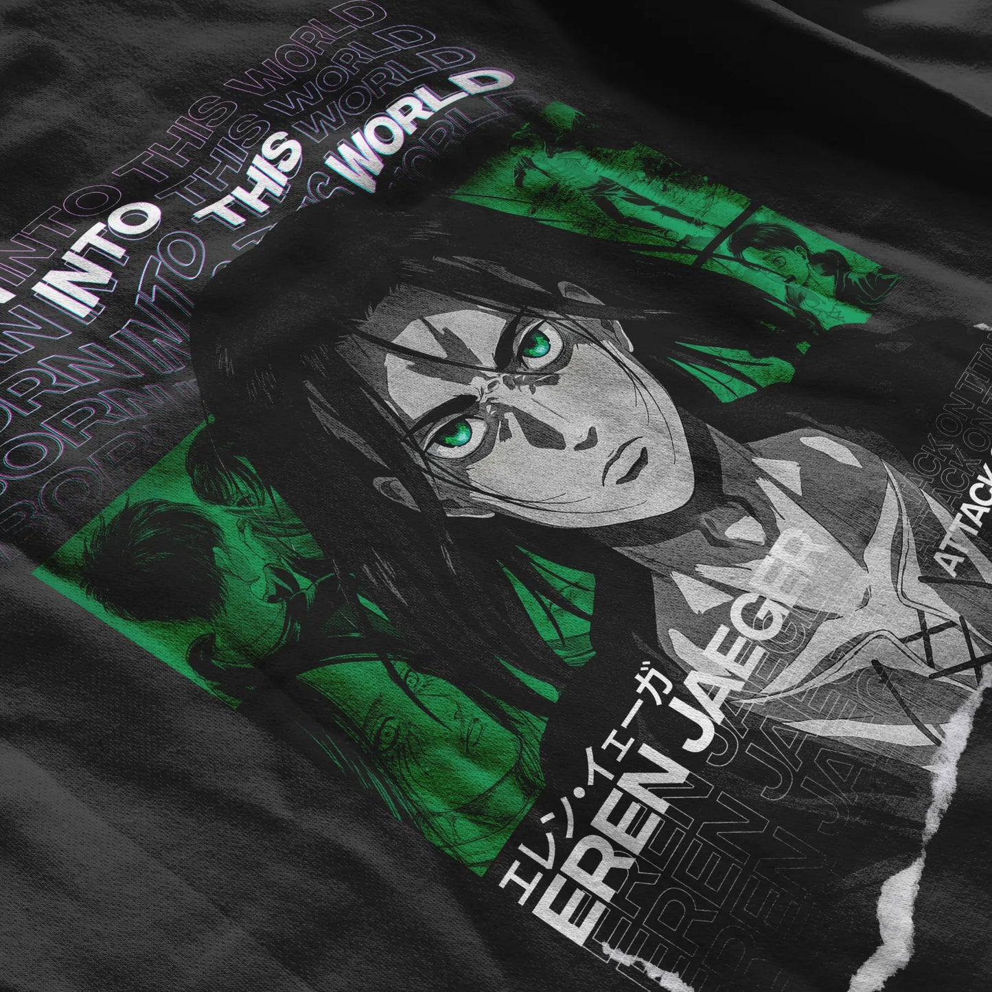 Eren’s World Plan 2 Sided Retro Hoodie