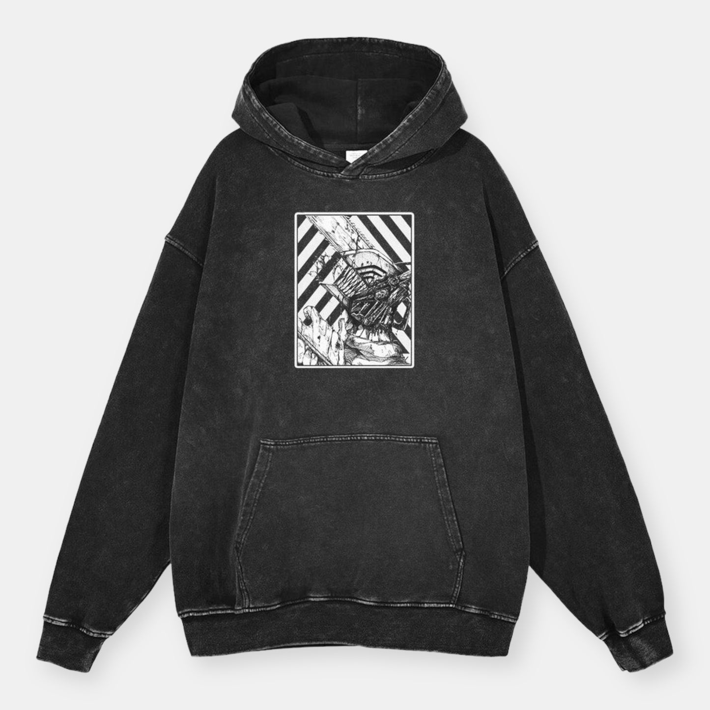 Chainsaw Man Massacre Vintage Hoodie