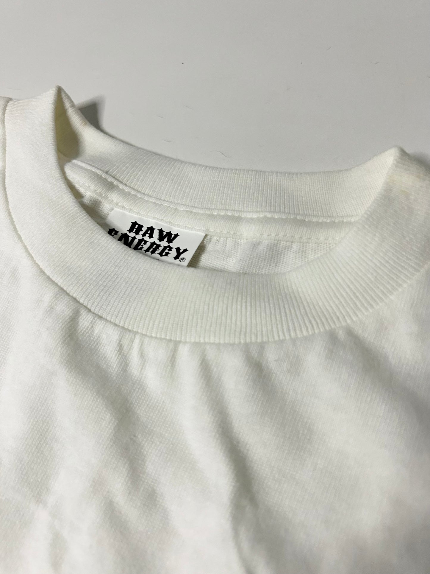 Hole White T-Shirt