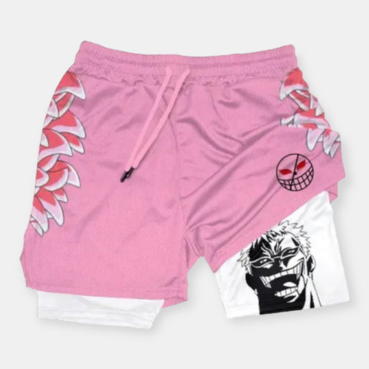 Donquixote Doflamingo 2 in 1 Performance Shorts