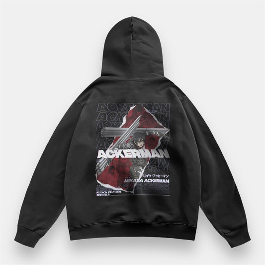 Mikasa’s Loyalty 2 Sided Retro Hoodie