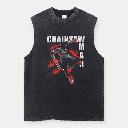 Chainsaw Man Tank Top