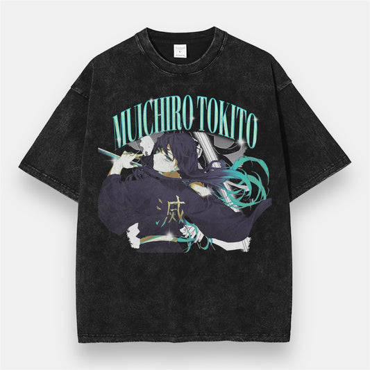 Silent Sword Muichiro Vintage Oversize T-Shirt