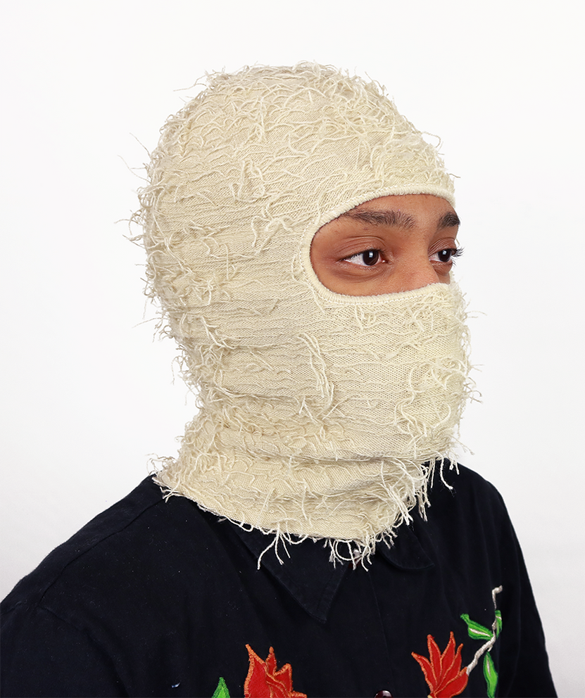 Distressed Balaclava Ski Mask