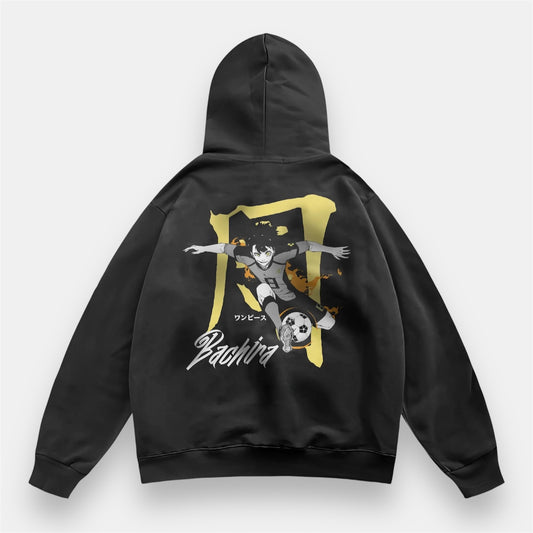 Bachira’s Golden Feet 2 Sided Retro Hoodie