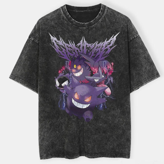 Gengar Evolutions Vintage Oversize T-Shirt