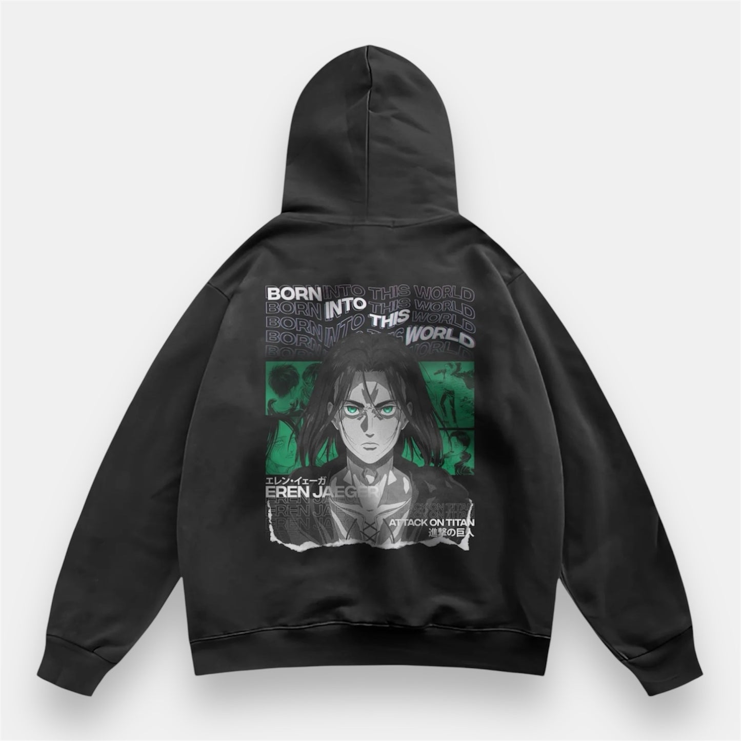 Eren’s World Plan 2 Sided Retro Hoodie