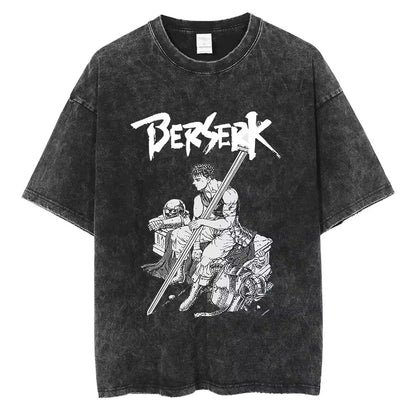 Berserk Guts Dreams Vintage Oversize T-Shirt