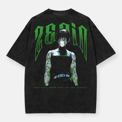 The Problem Maki Zenin 2 Sided Vintage Oversize T-Shirt