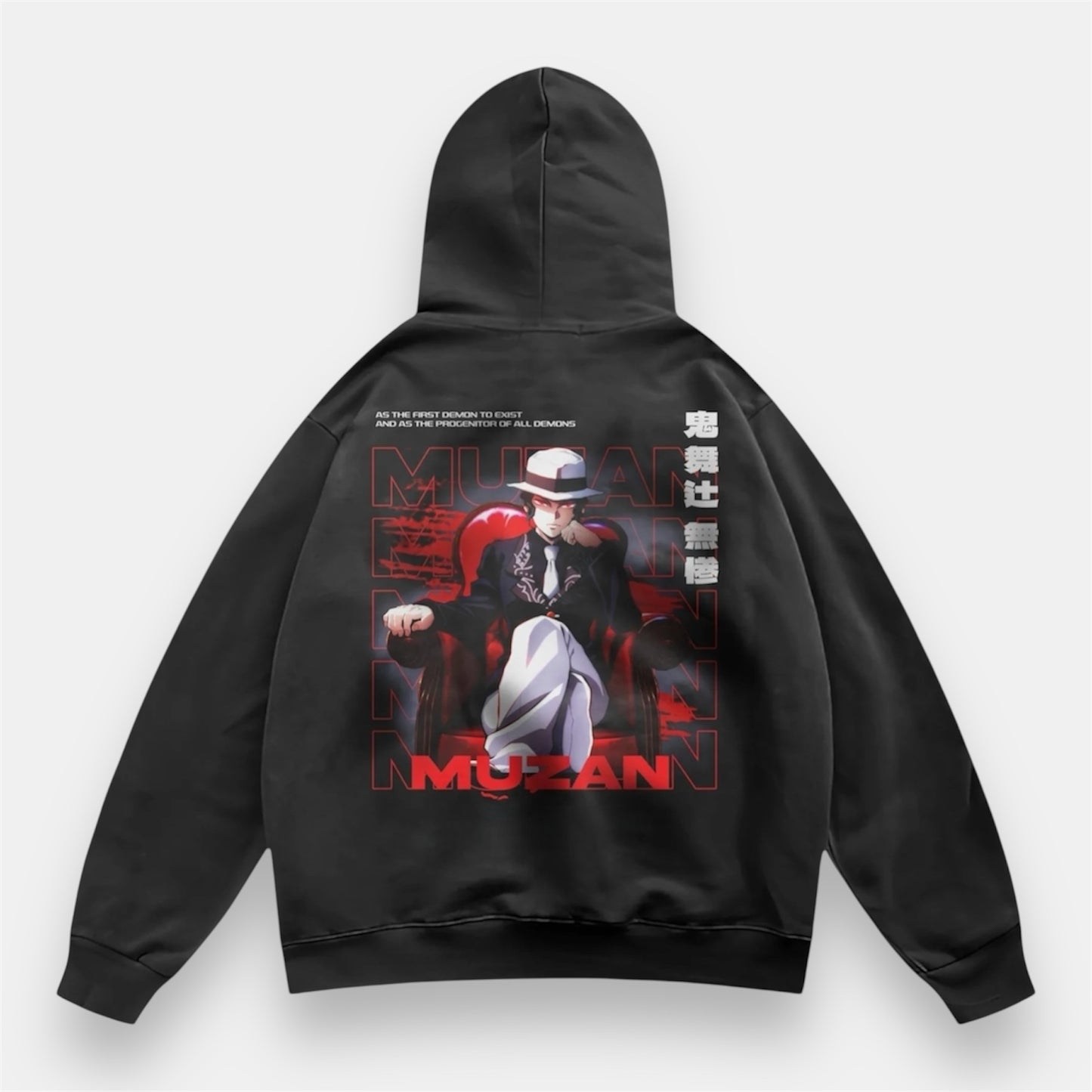 Muzan Lord Of Demons 2 Sided Retro Hoodie