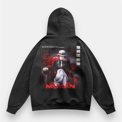 Muzan Lord Of Demons 2 Sided Retro Hoodie