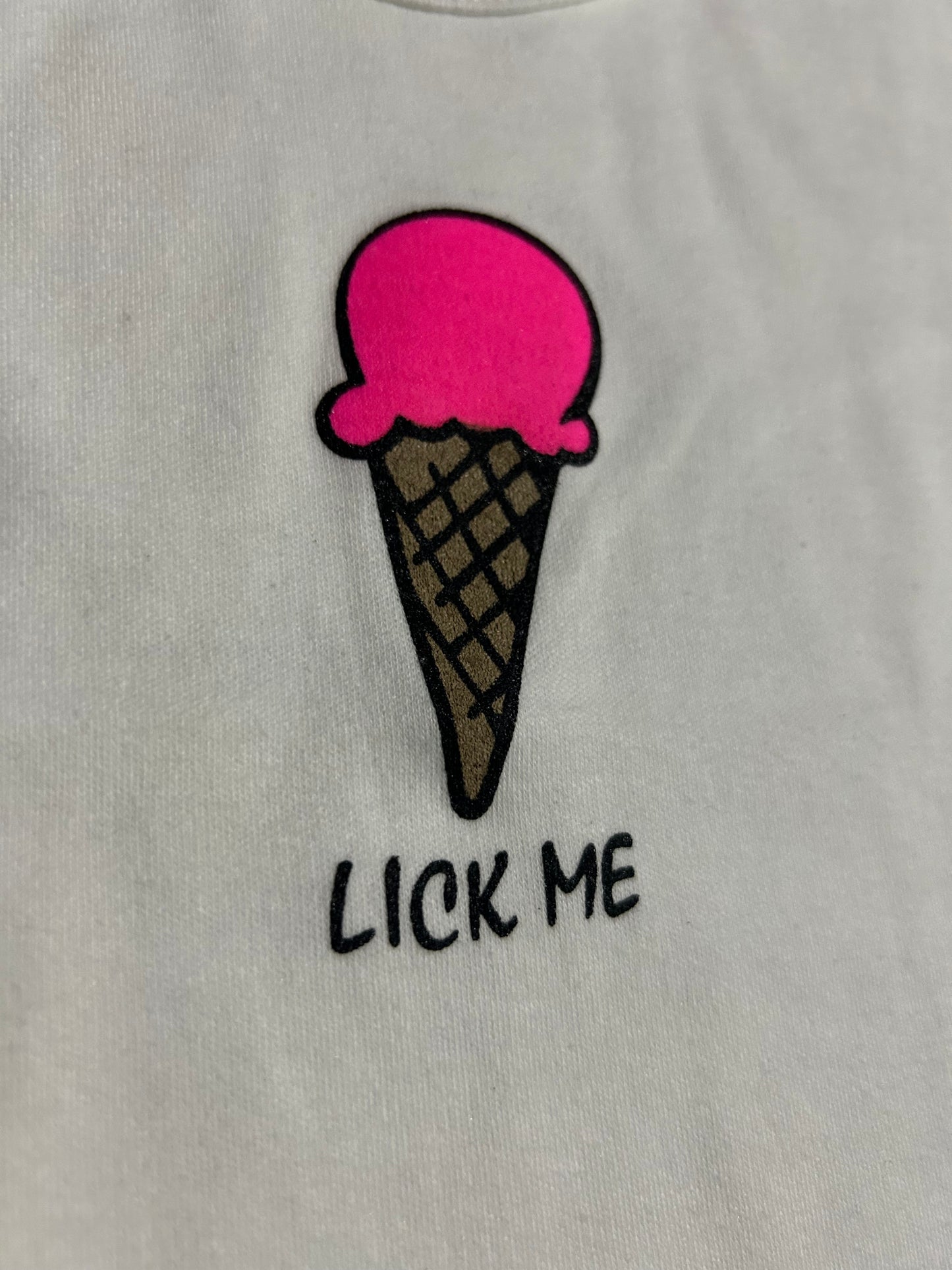 Vintage Lick Ice Cream Baby Tee