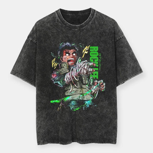 Rock Lee Fury Vintage Oversize T-Shirt