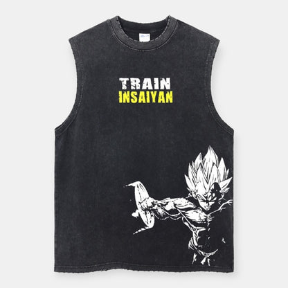 Train InSaiyan Tank Top