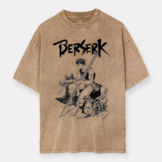 Berserk Guts Dreams Vintage Oversize T-Shirt