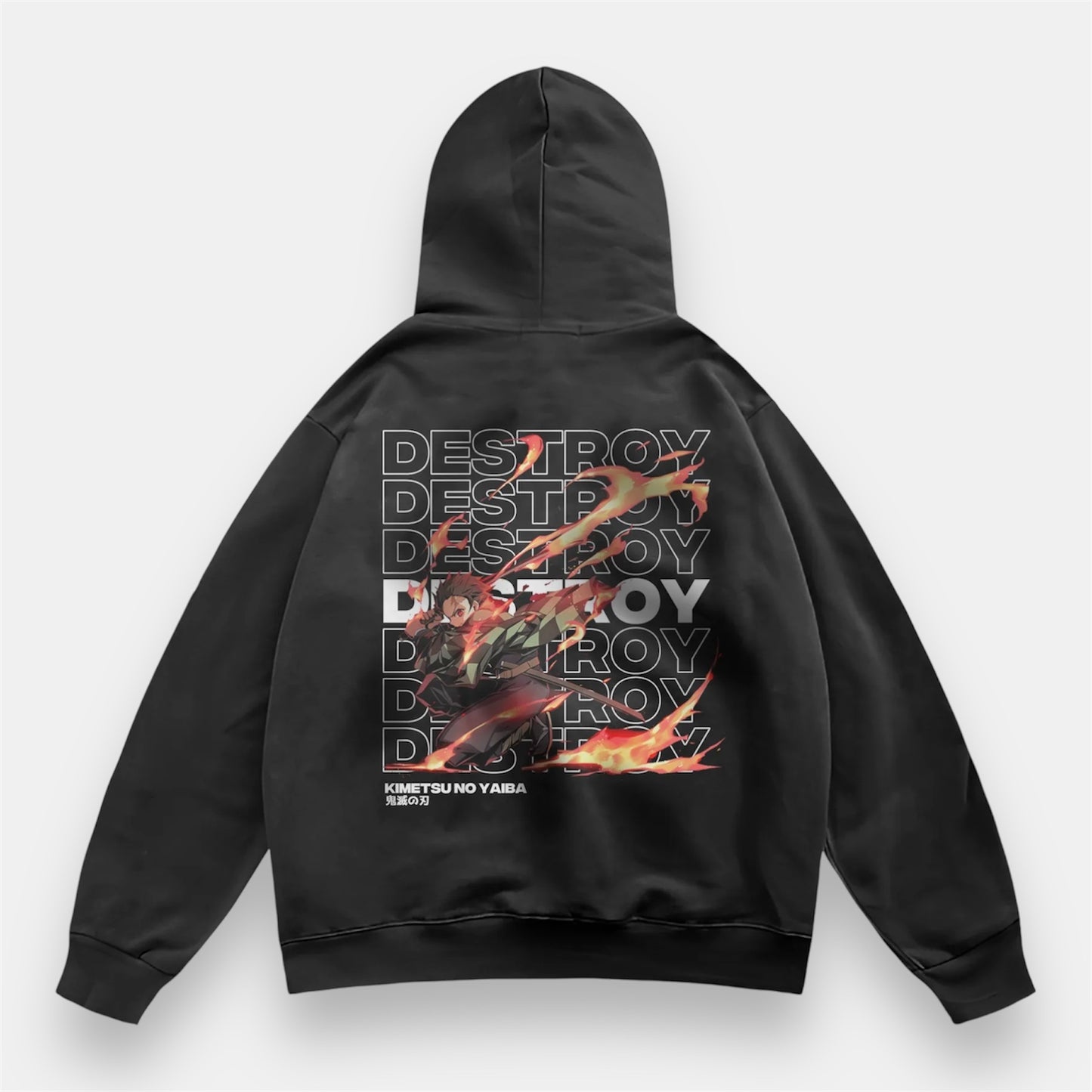 Tanjiro’s Destruction 2 Sided Retro Hoodie