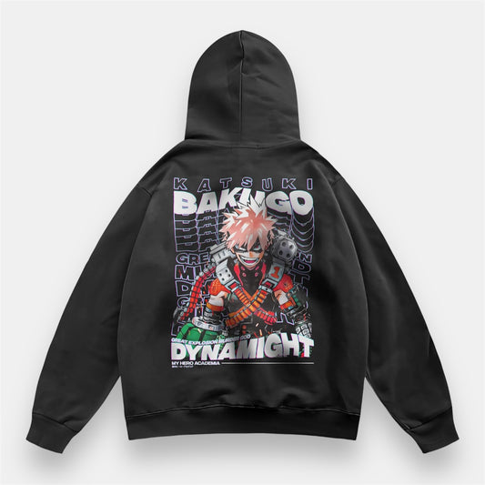 Dynamight Bakugo 2 Sided Retro Hoodie