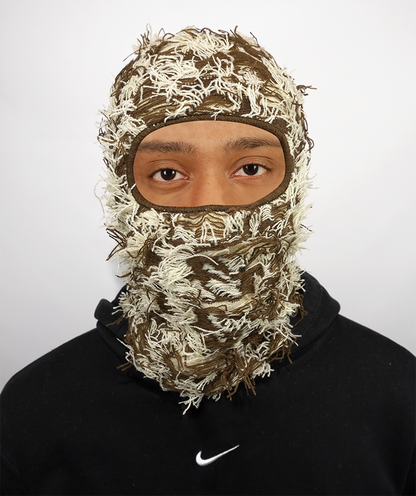 Distressed Balaclava Ski Mask