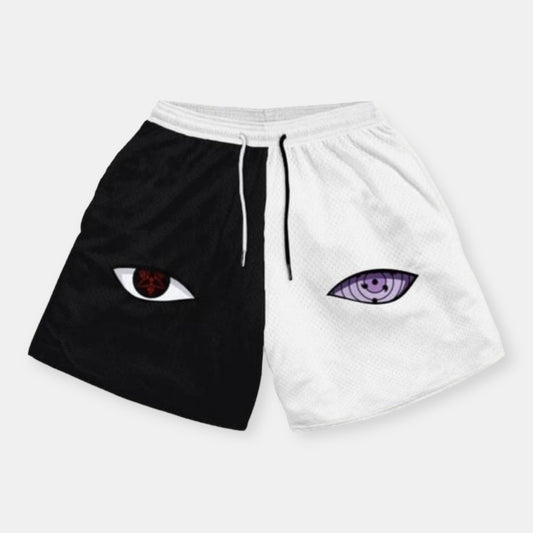 Sasuke Six Paths Eyes Shorts