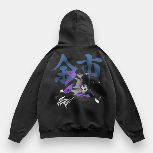 Usagi Goalkeeper Glory 2 Sided Retro Hoodie