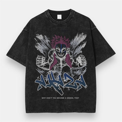 Upper Moon Fury Akaza Vintage Oversize T-Shirt