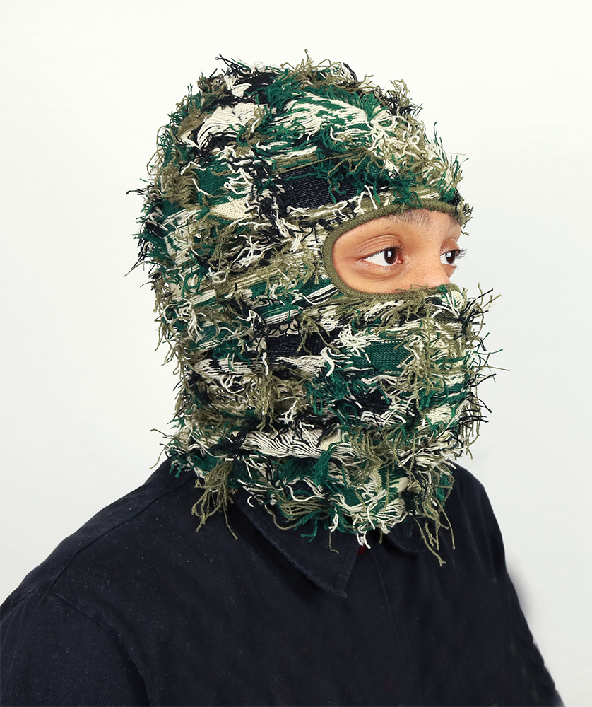 Distressed Balaclava Ski Mask