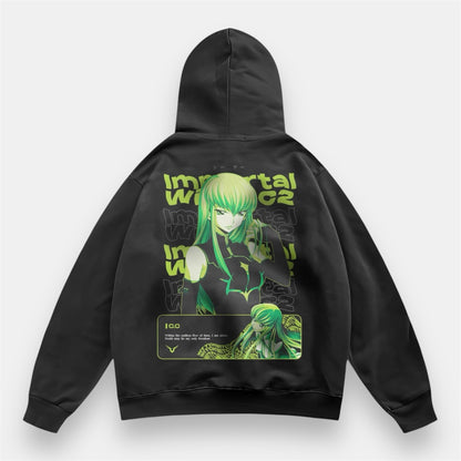 C.C. The Witch’s Rebirth 2 Sided Retro Hoodie