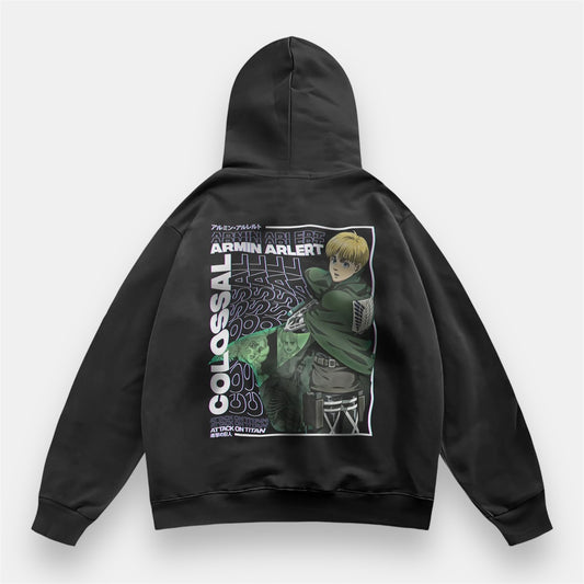 Mind Over Titans Armin 2 Sided Retro Hoodie