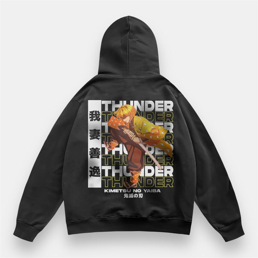 Zenitsu’s Thunder 2 Sided Retro Hoodie