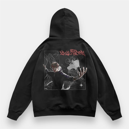 Itadori Fate Fighter 2 Sided Retro Hoodie